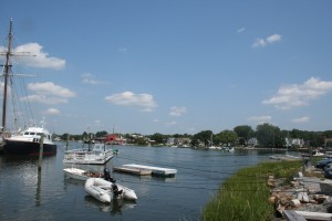 A marina in Mystic