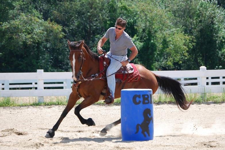 CT Barrel Horse rider.
