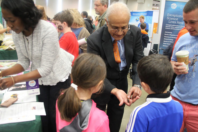 How humans learn -show me, tell me, help me understand. Teach by your behavior and values. This is from USDA National Institute of Food and Agriculture 4th Annual USA Science and Engineering Festival in Washington D.C., 2016.  Photo by USDA/NIFA Communications Staff