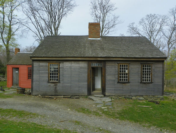 One structure at the Coggenshall Living History Farm and Museum. Linked to a collection of tools donated to the site.