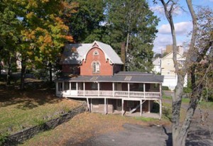 See and learn about structures on the Colt estate that still stand, such as this one.