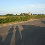 Photo, Moo Dog Press. At the beach - Hammonassett Beach State Park - on Long Island Sound.