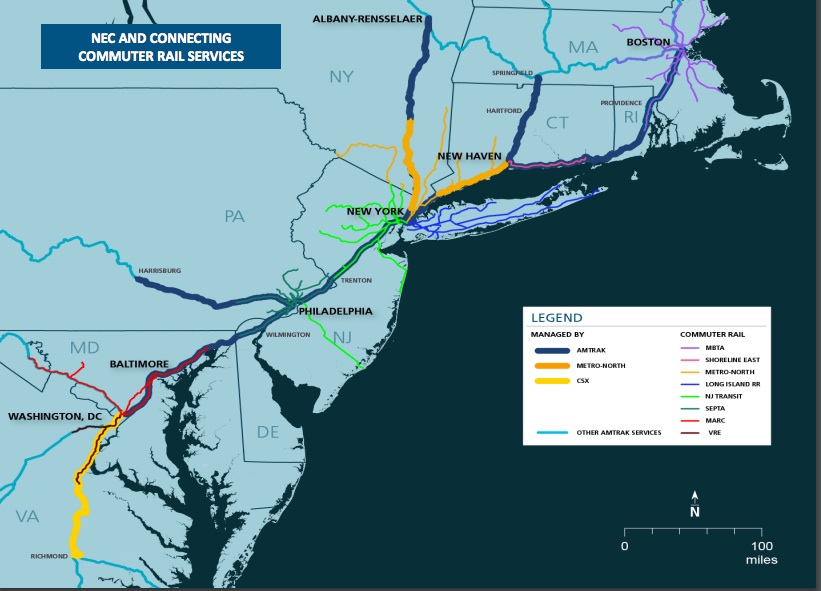 What the region looks like and interconnected cities. Map linked to the complete report as a PDF.