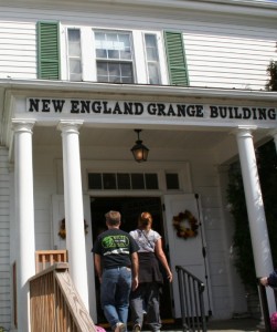 The New England Grange building.