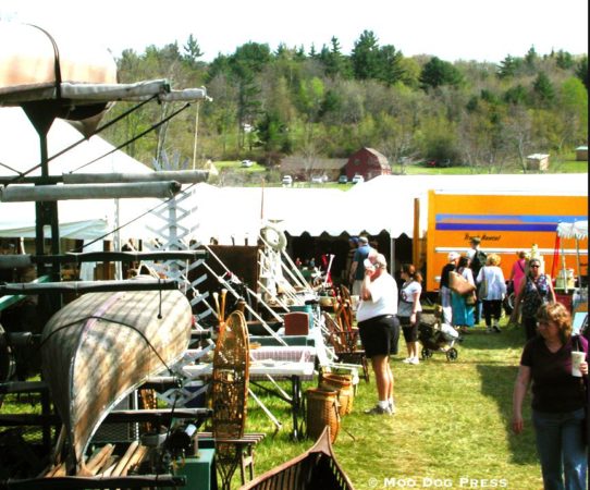 Brimfield antique sale, summer edition.