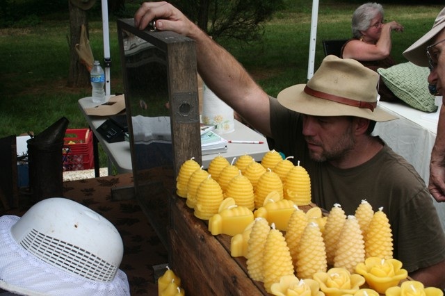 Beeswax candles - always good to have on hand.