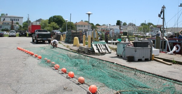 Stonington docks - interview with Captain Charles Fellows of the Charlotte Elizabeth.