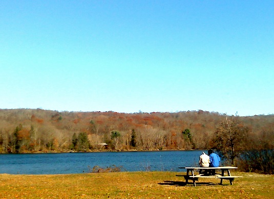 Time together near the river.